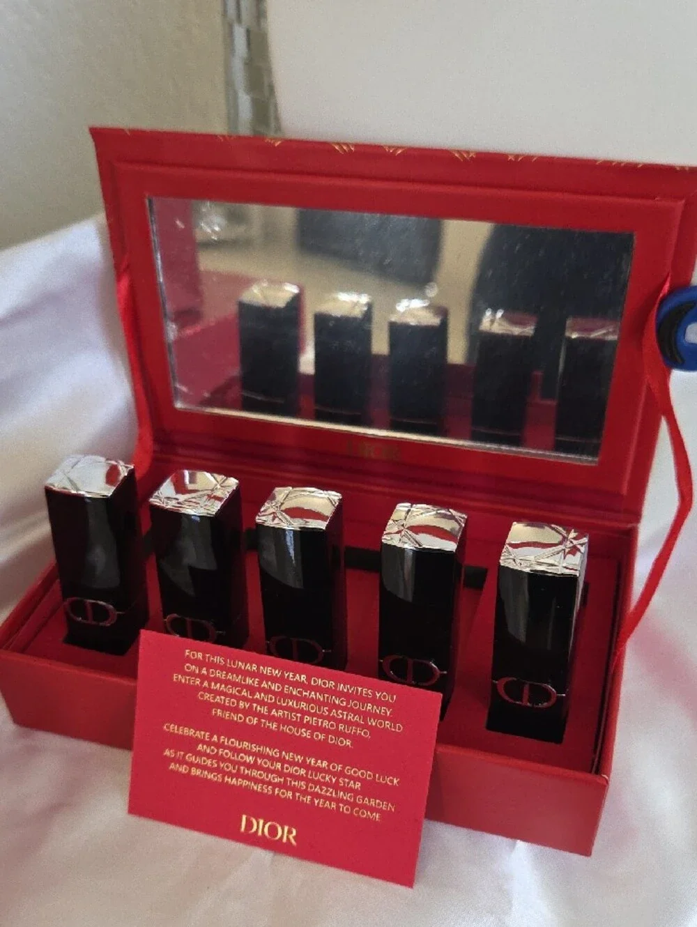 Dior Style Rouge Dior Mini Lipstick Set — Assorted Red & Rose Shades